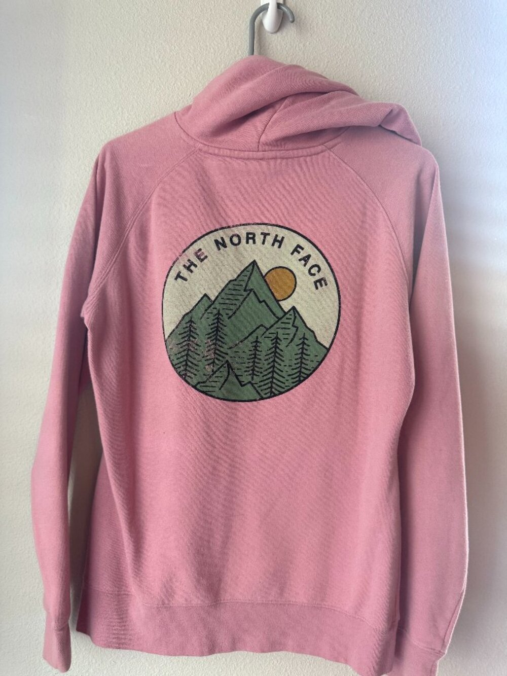 The North Face Pink Fleece Hoodie